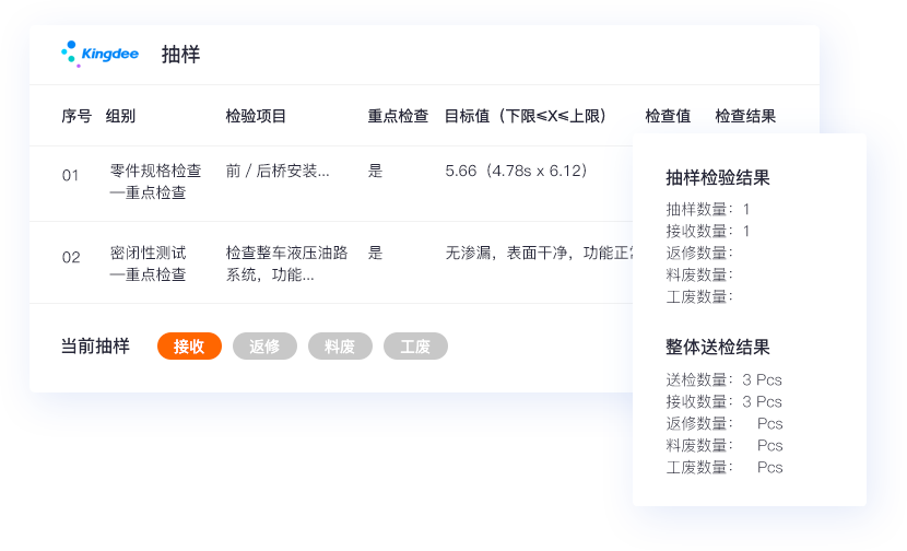 過程質量管控及精確追溯